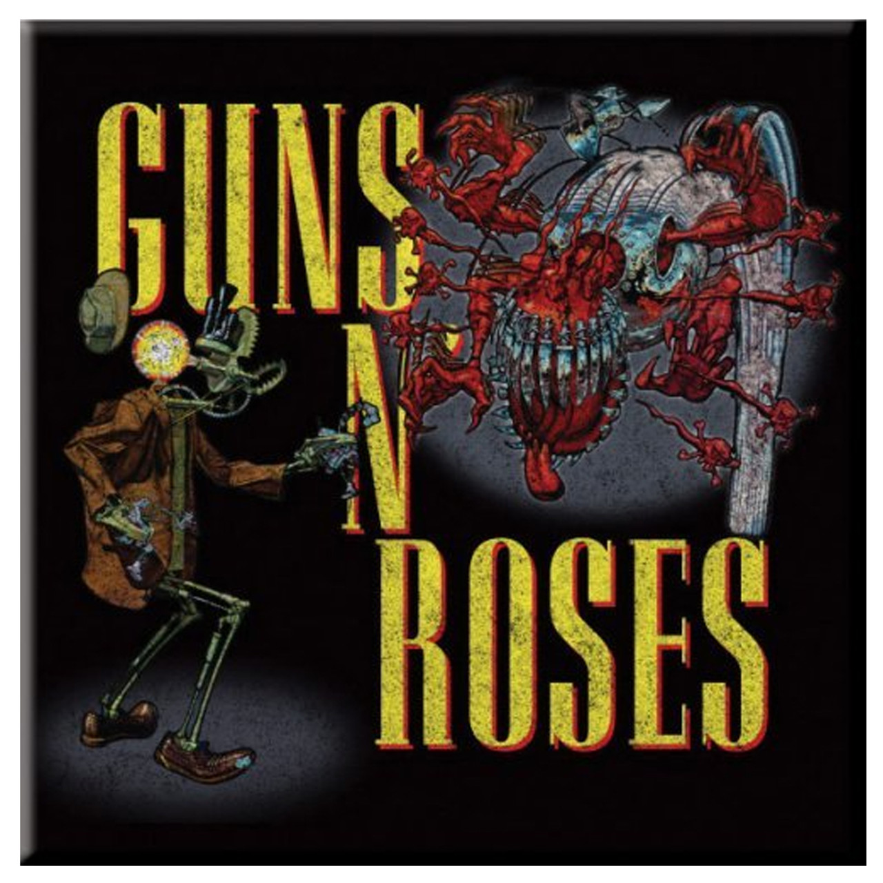 Guns N' Roses 'Attack' Fridge Magnet