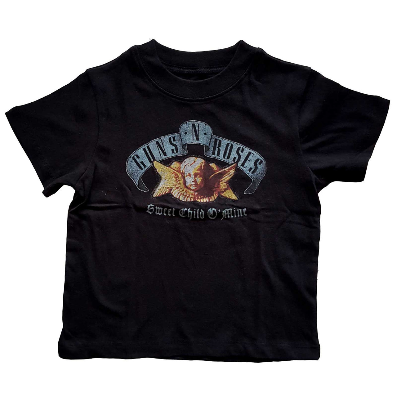 Guns N' Roses 'Sweet Child O' Mine' (Black) Toddlers T-Shirt
