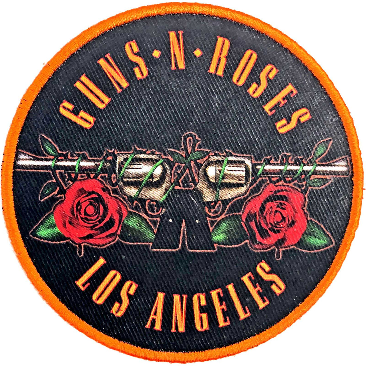 Guns N' Roses 'Los Angeles Orange' (Iron On) Patch