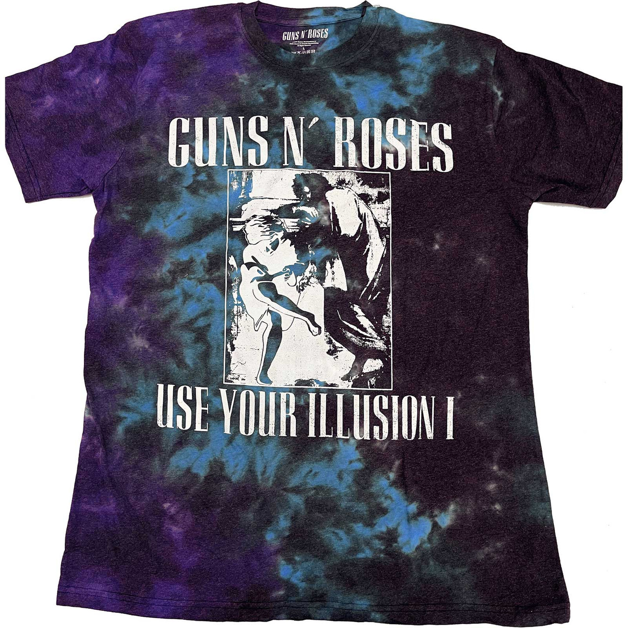 Guns N' Roses 'Use Your Illusion Monochrome' (Dye Wash) T-Shirt
