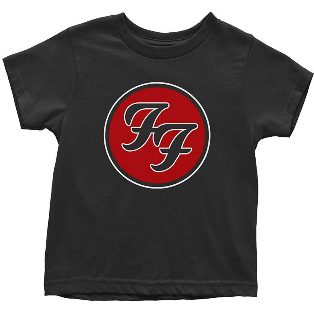 Foo Fighters 'FF Logo' (Black) Toddlers TShirt Eyesore Merch