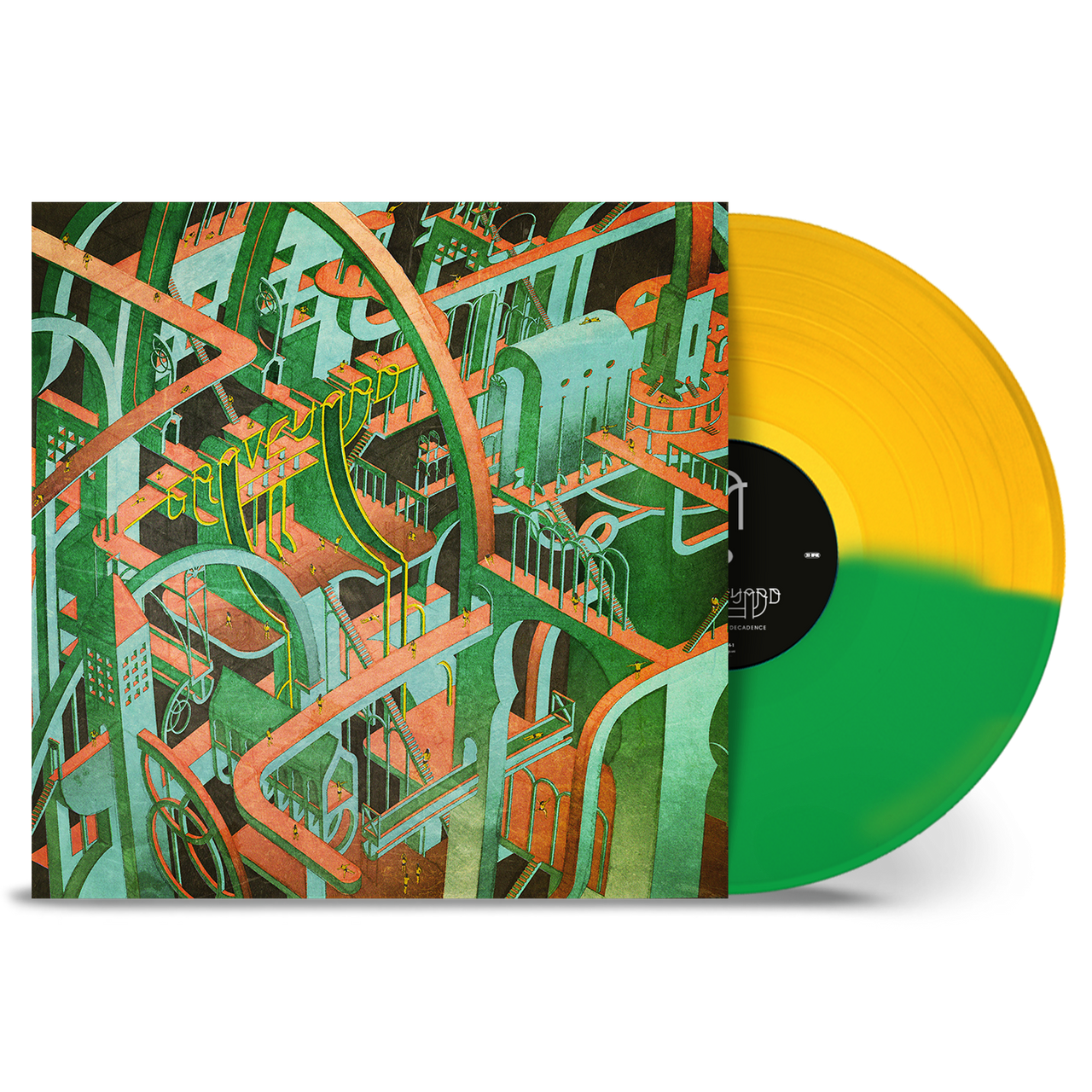 Graveyard 'Innocence & Decadence' LP Green Orange Split Vinyl