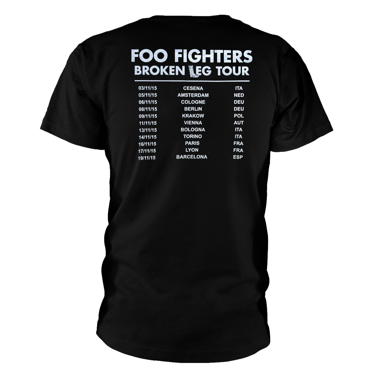 Foo Fighters 'Break A Leg' (Black) T-Shirt | Eyesore Merch