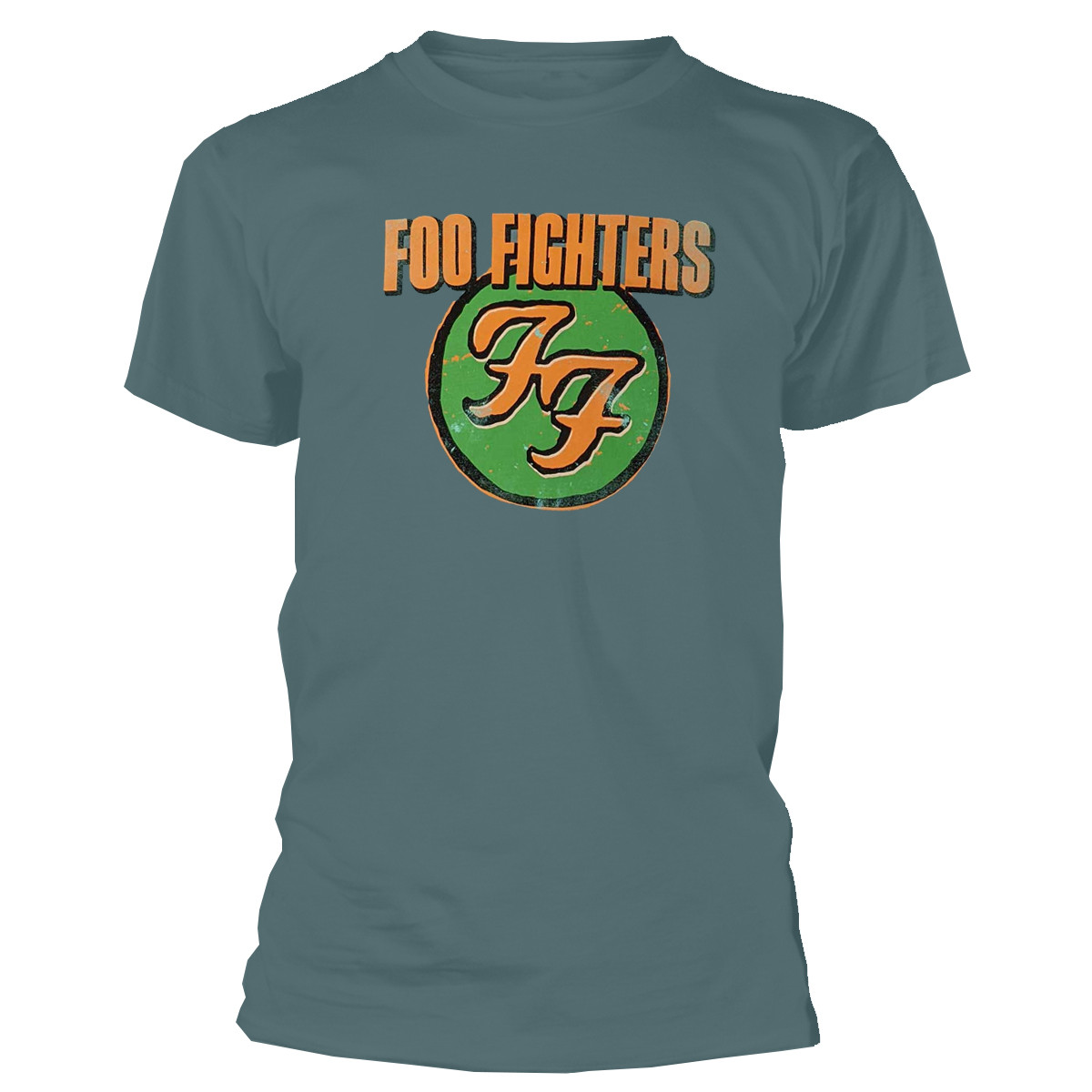 Foo Fighters 'Graff' (Blue) T-Shirt