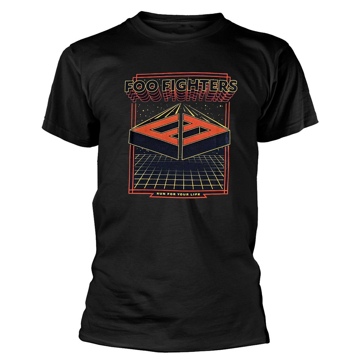 Foo Fighters 'Run' (Black) T-Shirt