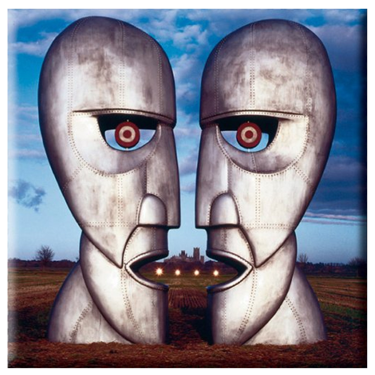 Pink Floyd 'The Division Bell Metal Heads' Fridge Magnet