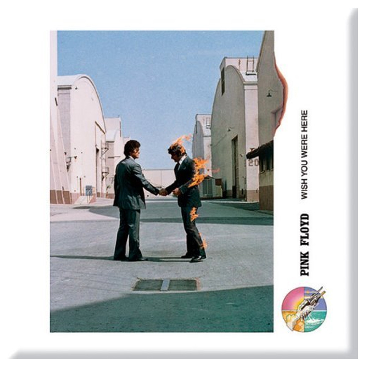 Pink Floyd 'Wish You Were Here' Fridge Magnet