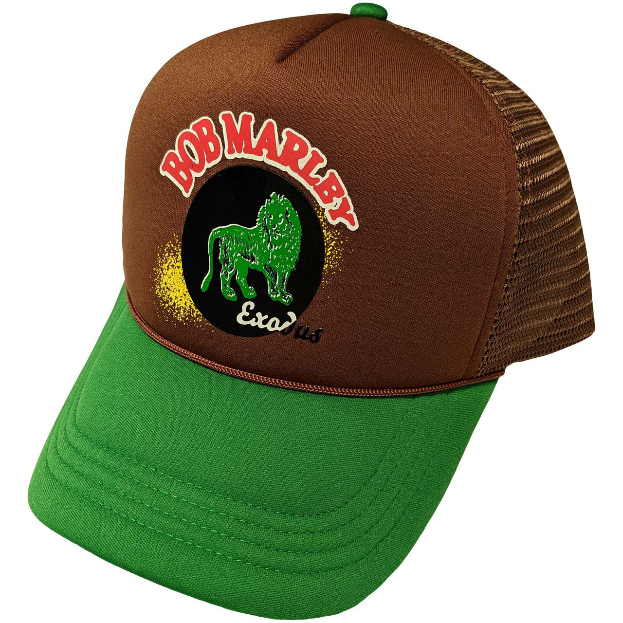 Bob Marley 'Exodus Lion' (2-Tone) Trucker Cap