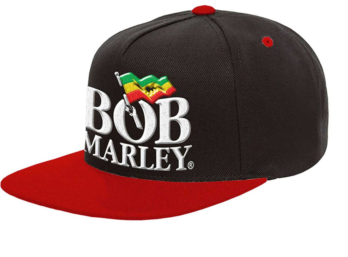 Bob Marley 'Logo' (Multicoloured) Snapback Cap