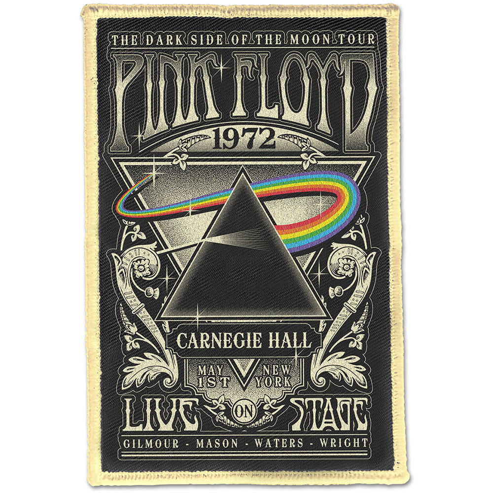 Pink Floyd 'Carnegie Hall' (Iron On) Patch
