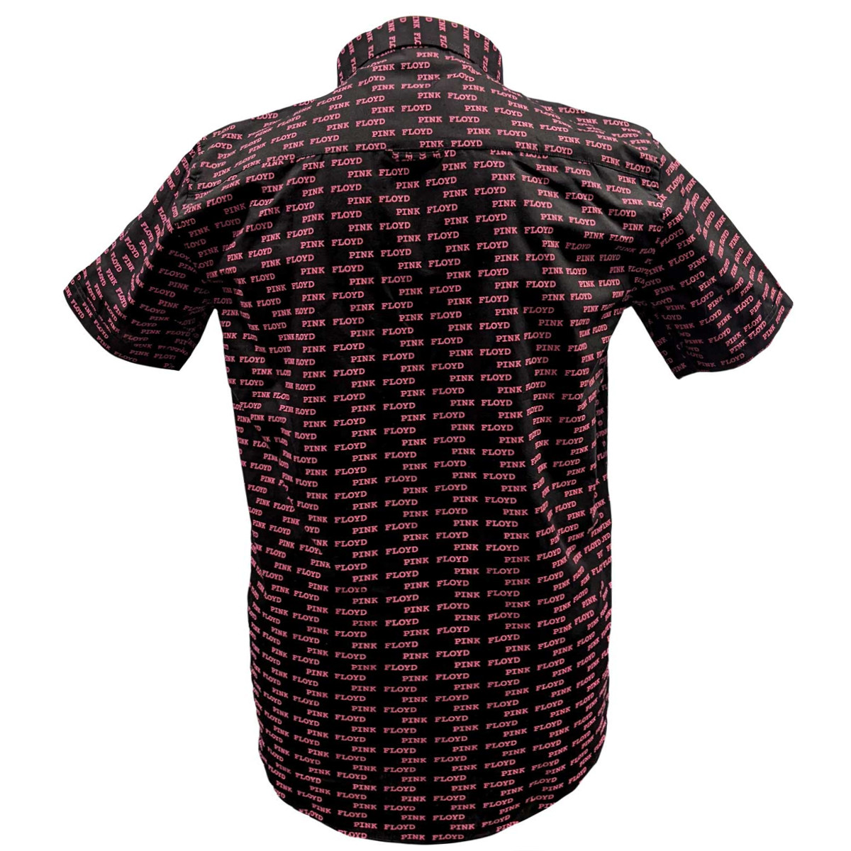 Pink Floyd 'Courier Pattern' (Black) Casual Shirt