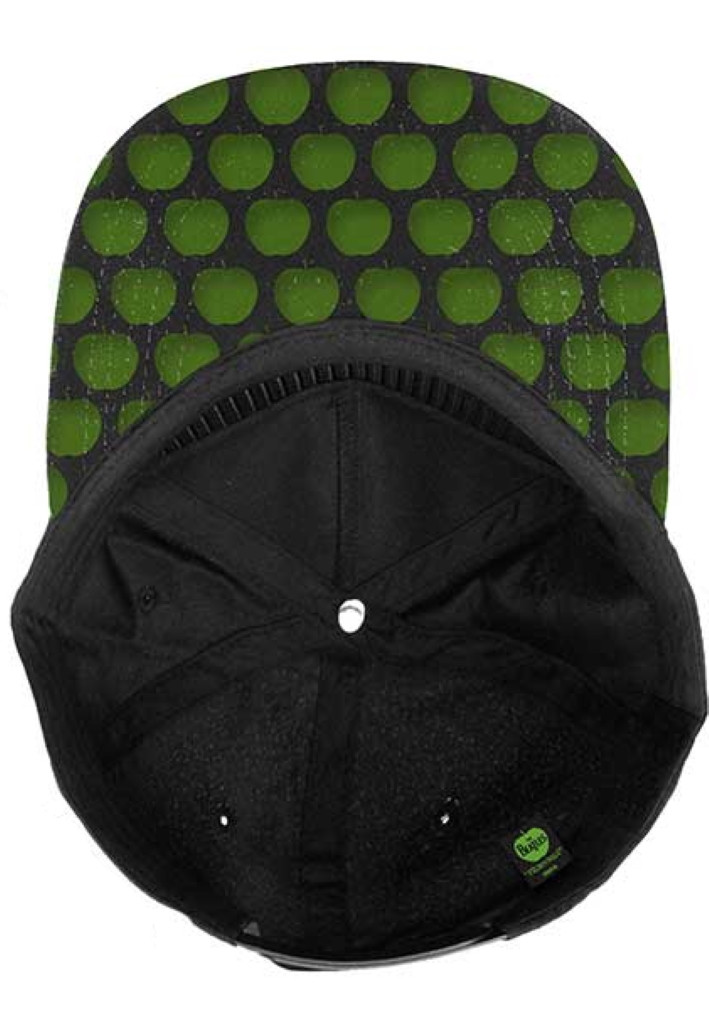 The Beatles 'Drop T Logo' (Black) Snapback Cap