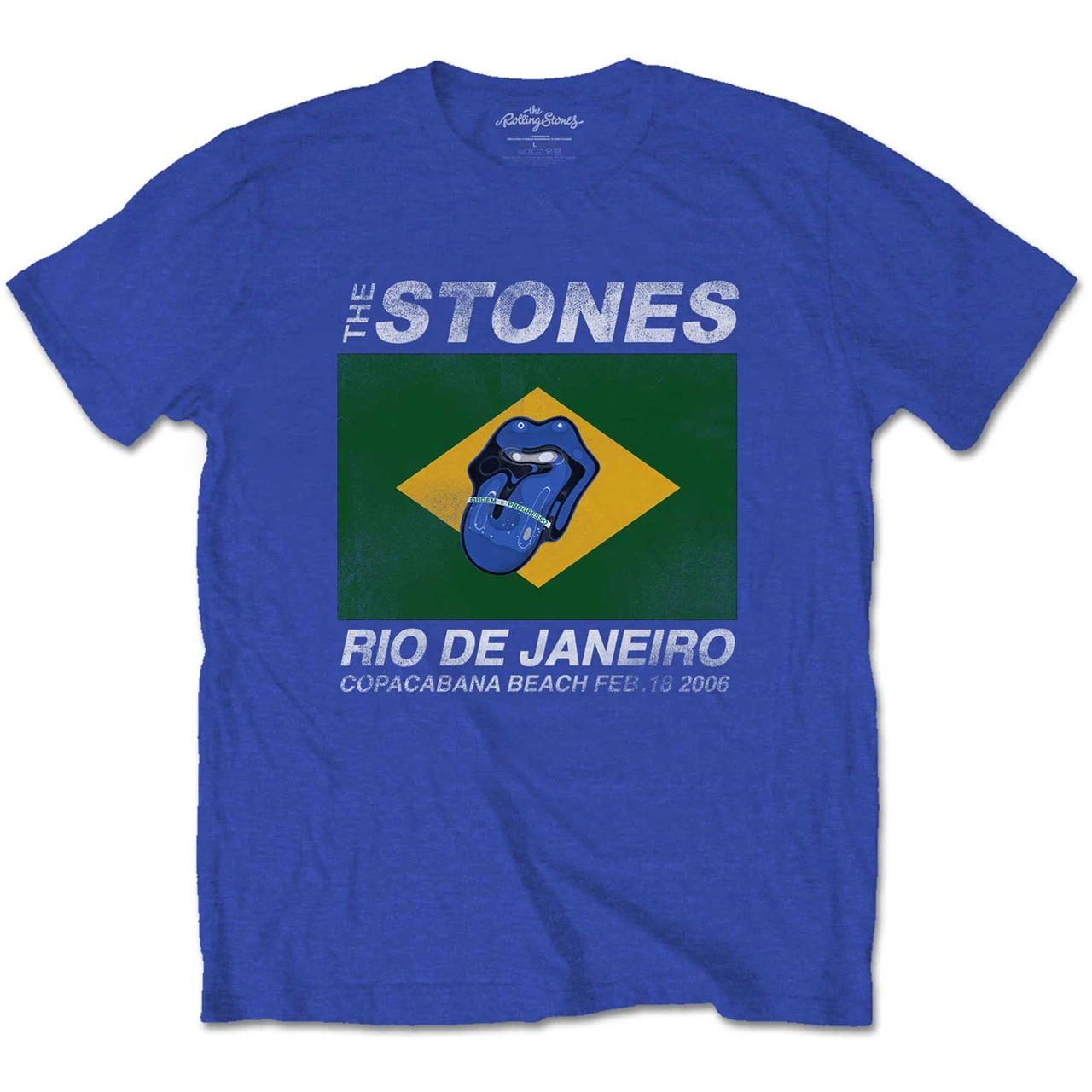 The Rolling Stones 'Copacabana' (Blue) T-Shirt