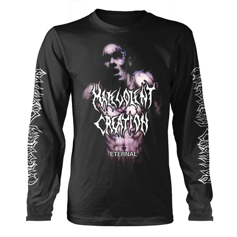 MALEVOLENT CREATION L ロンT/長袖Tシャツ ブラック Malevolent Creation 'Eternal' (Black) Long Sleeve Shirt | Eyesore