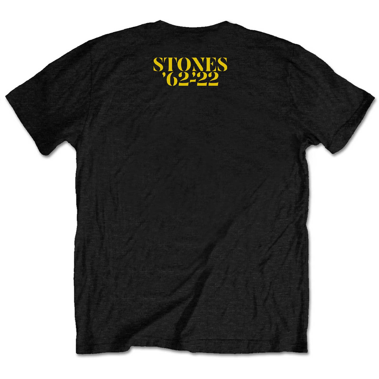 The Rolling Stones 'Sixty Cyberdelic Tongue' (Black) T-Shirt Back