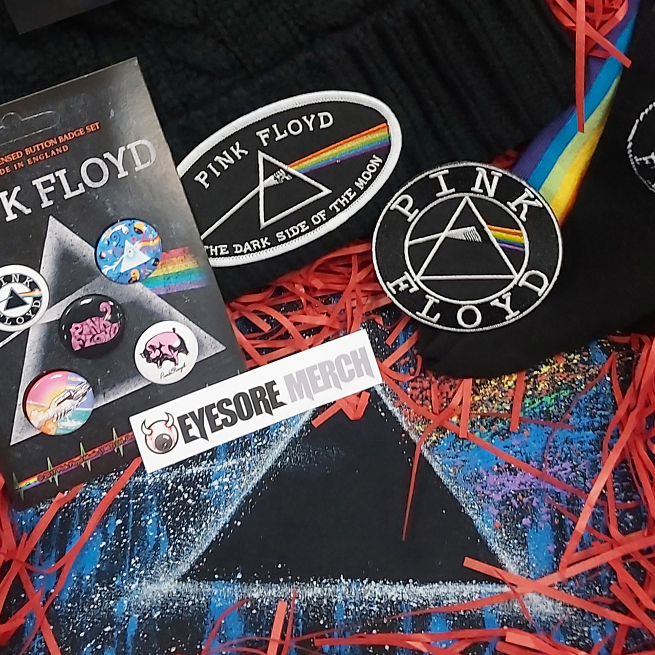 Pink Floyd 'Head To Toe' Box Set - T-Shirt Hat Sock & Accessories
