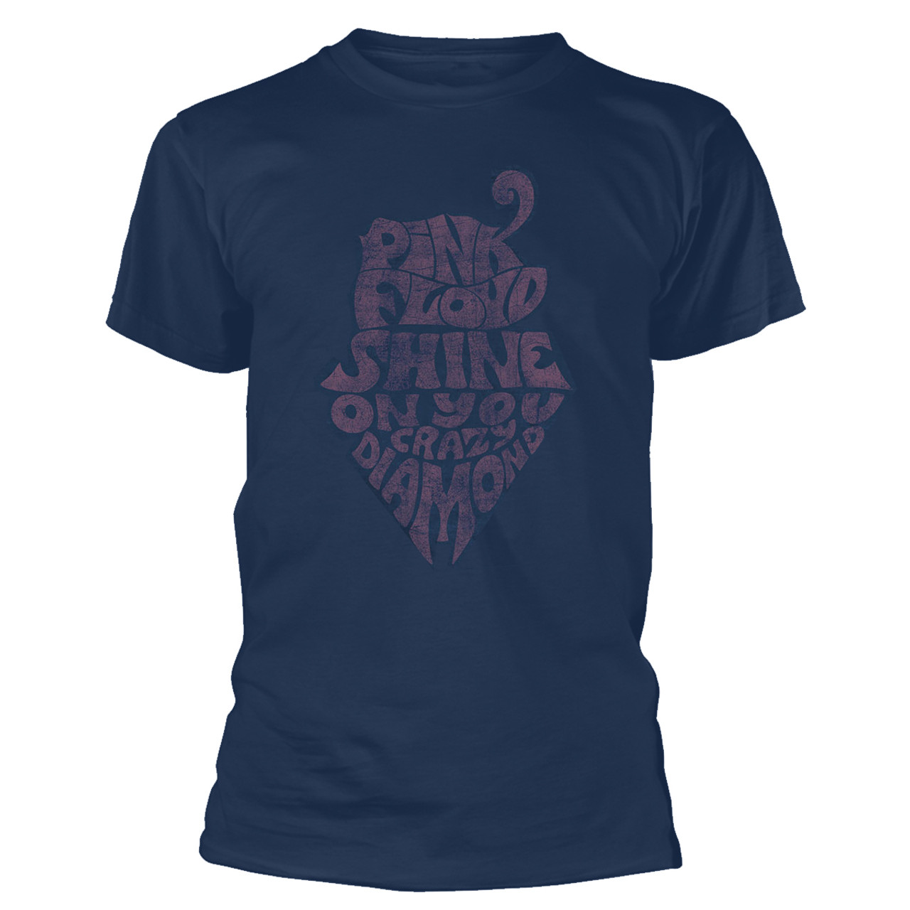トップス PINK FLOYD Shine On You Crazy Diamond T Pink Floyd 'Shine On You Crazy Diamond Vintage' (Navy) T
