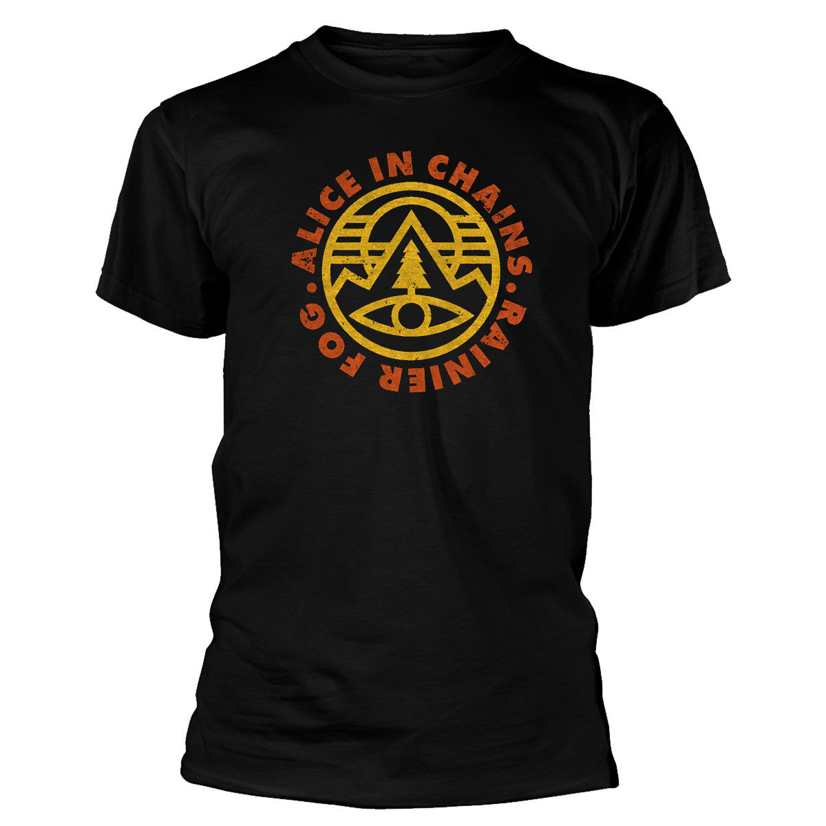 Alice In Chains 'Pine Emblem' (Black) T-Shirt