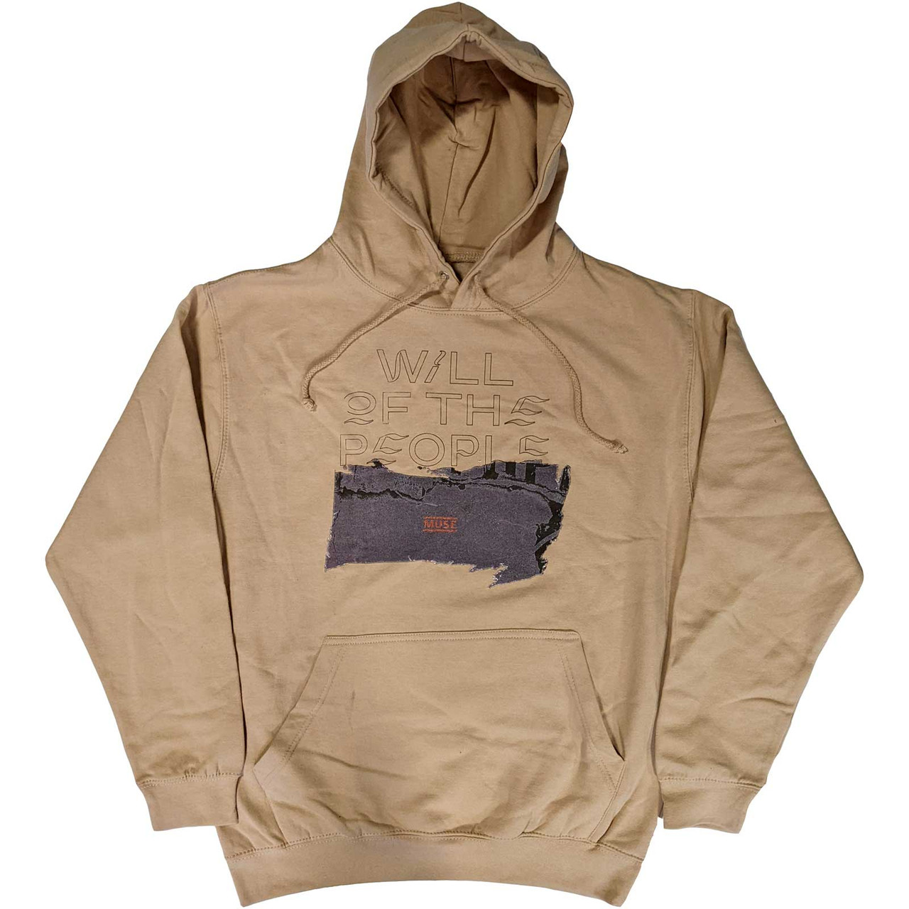 Muse 'Will Of The People' (Sand) Pull Over Hoodie