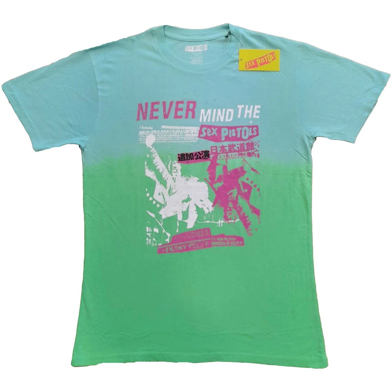 Sex Pistols 'NMTB Japan' (Dye Wash) T-Shirt