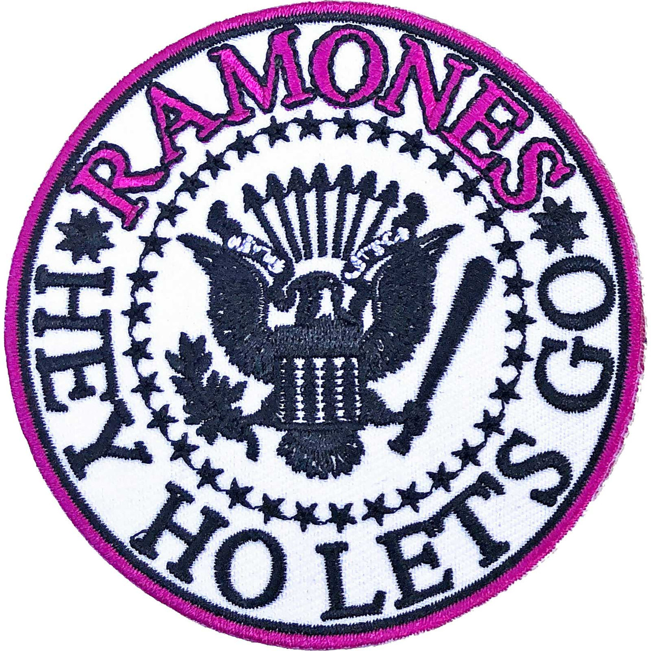 RAMONES - HEY HO - METALLIC STICKER - 3.25 X 3.25 - BRAND NEW 7764 - Foto 5