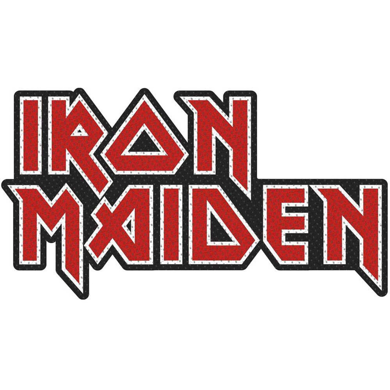 Iron Maiden 'Logo Cut Out' Patch | Eyesore Merch