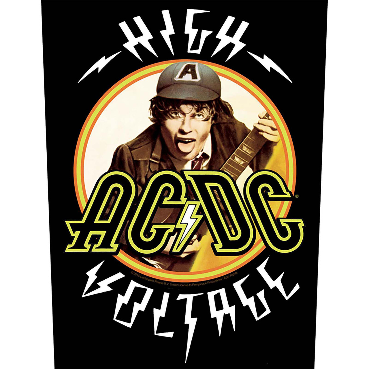AC/DC 'High Voltage' Back Patch