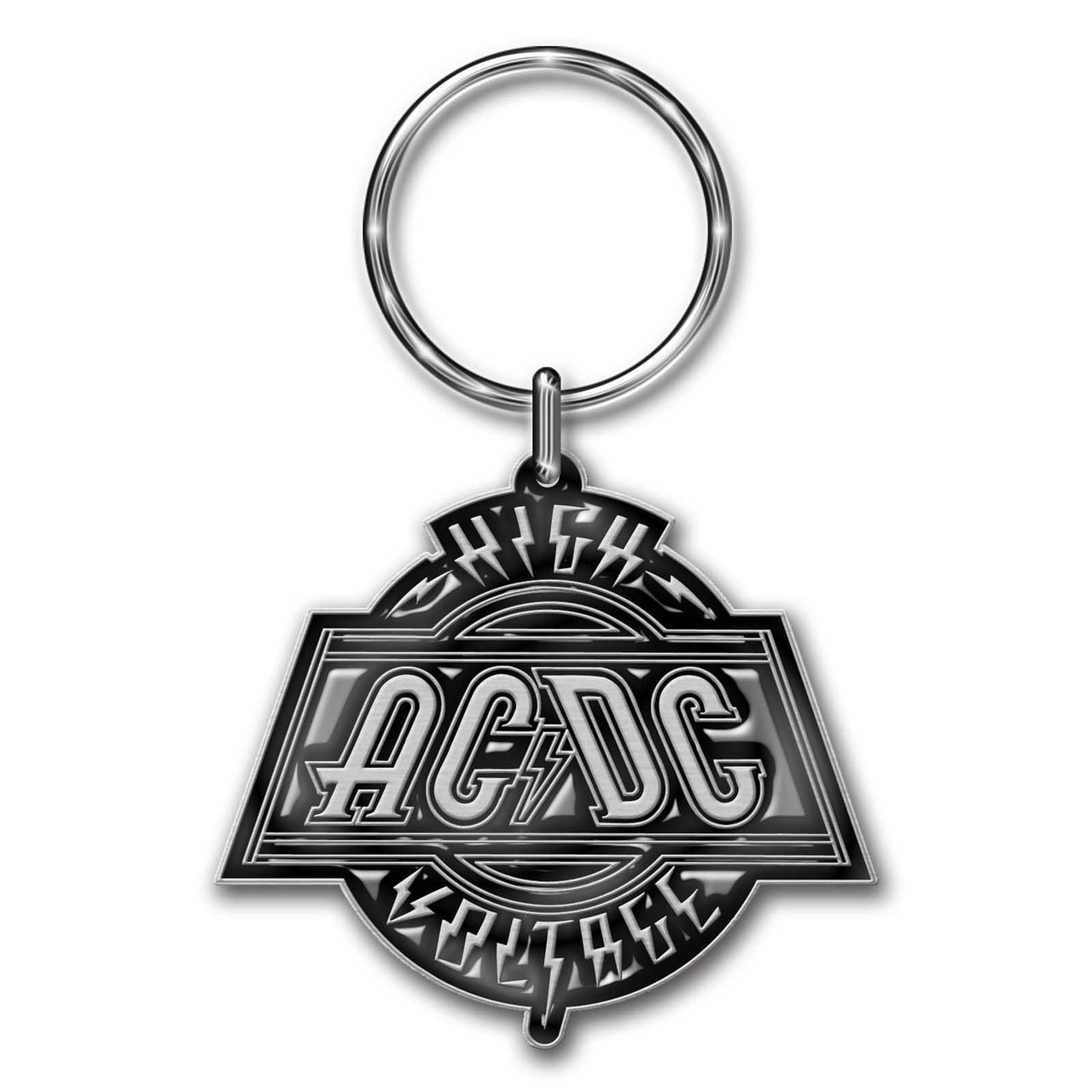 AC/DC 'High Voltage Die-Cast' Keyring