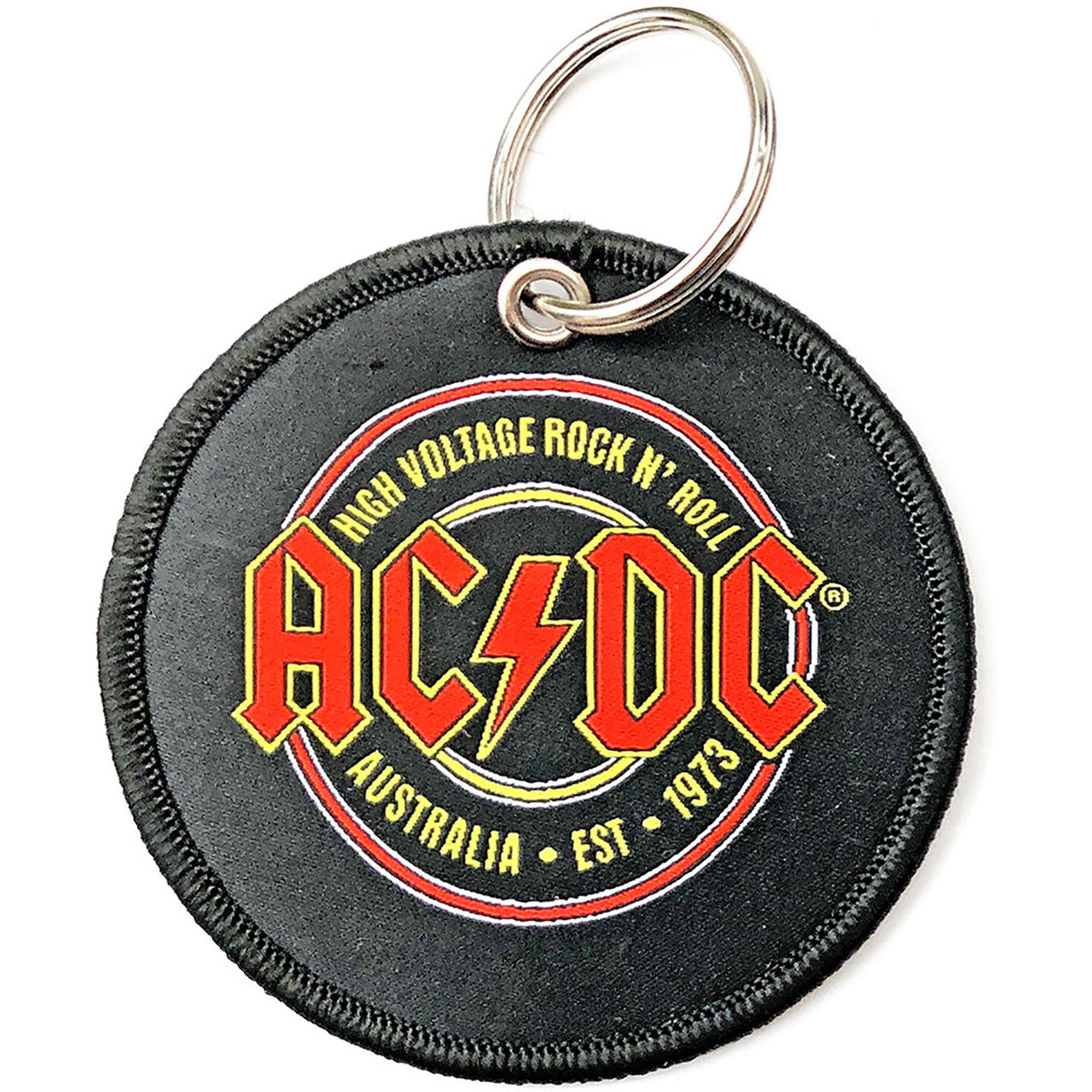 AC/DC 'Est. 1973' Patch Keyring