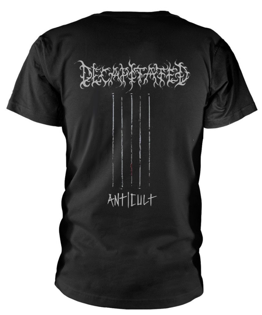 Decapitated 'Anticult' (Black) T-Shirt Back