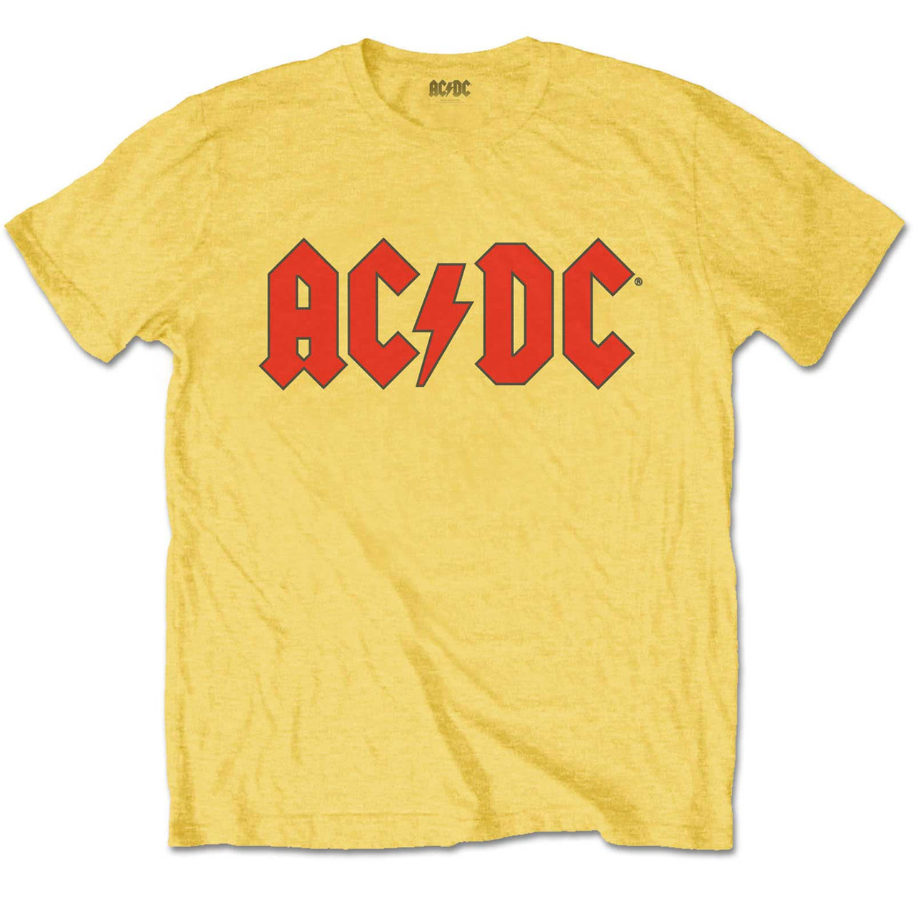 AC/DC 'Logo' (Yellow) Kids T-Shirt ¦ Eyesore Merch