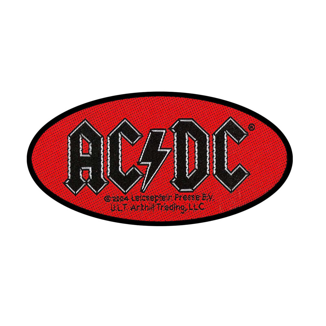 AC/DC 'Oval Logo' Patch | Eyesore Merch