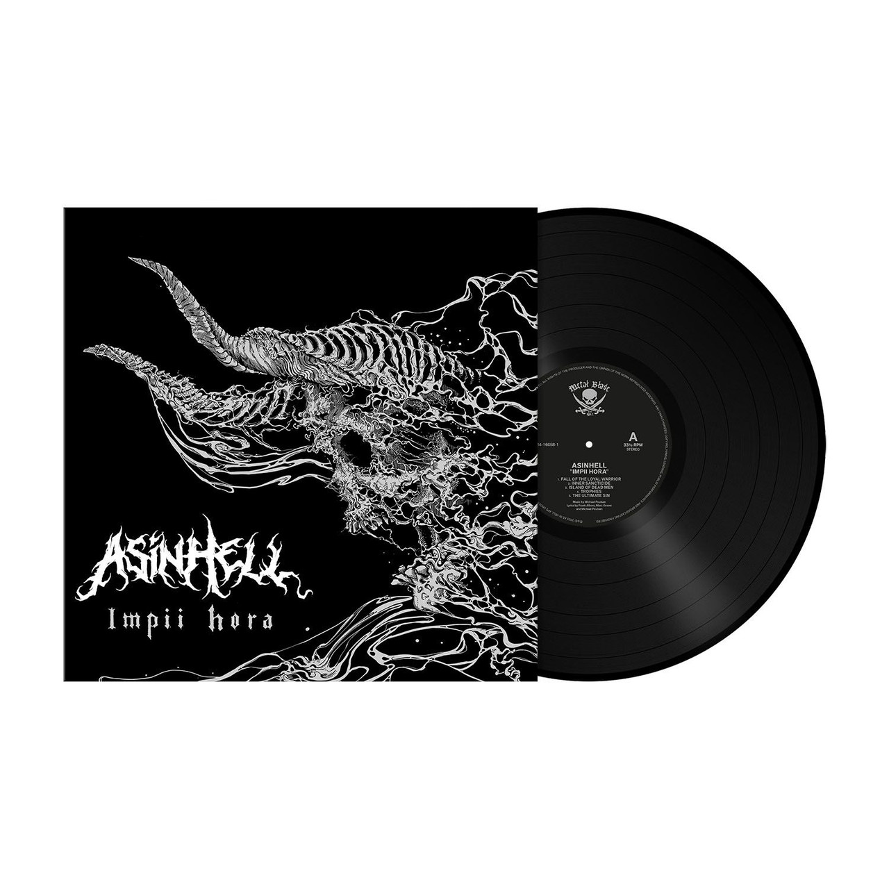 Asinhell 'Impii Hora' LP 180g Black Vinyl