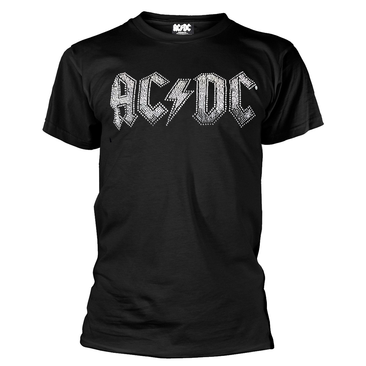 AC/DC 'Logo Diamante' (Black) T-Shirt