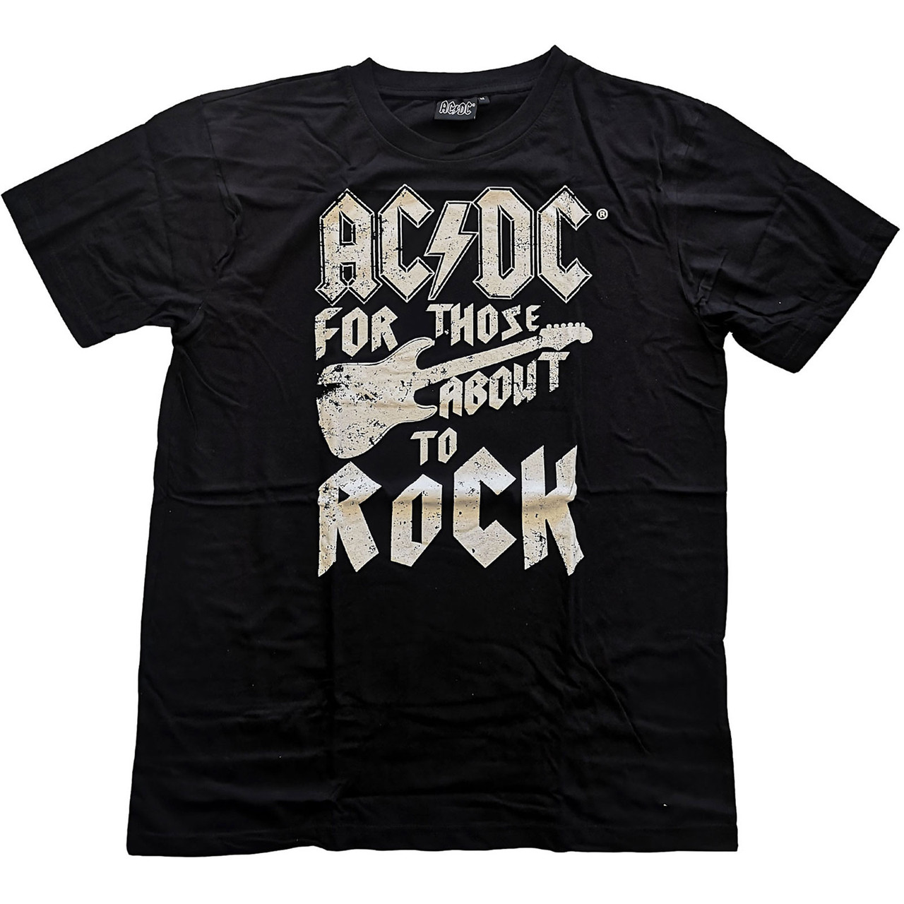 AC/DC 'FTATR Guitar' (Black & Grey) Pyjama Set ¦ Eyesore Merch