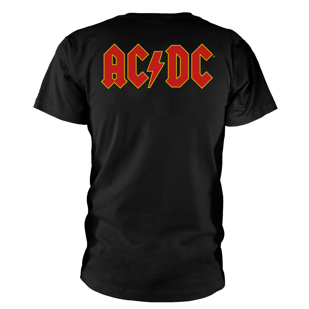 AC/DC 'Logo' (Packaged Black) T-Shirt BACK
