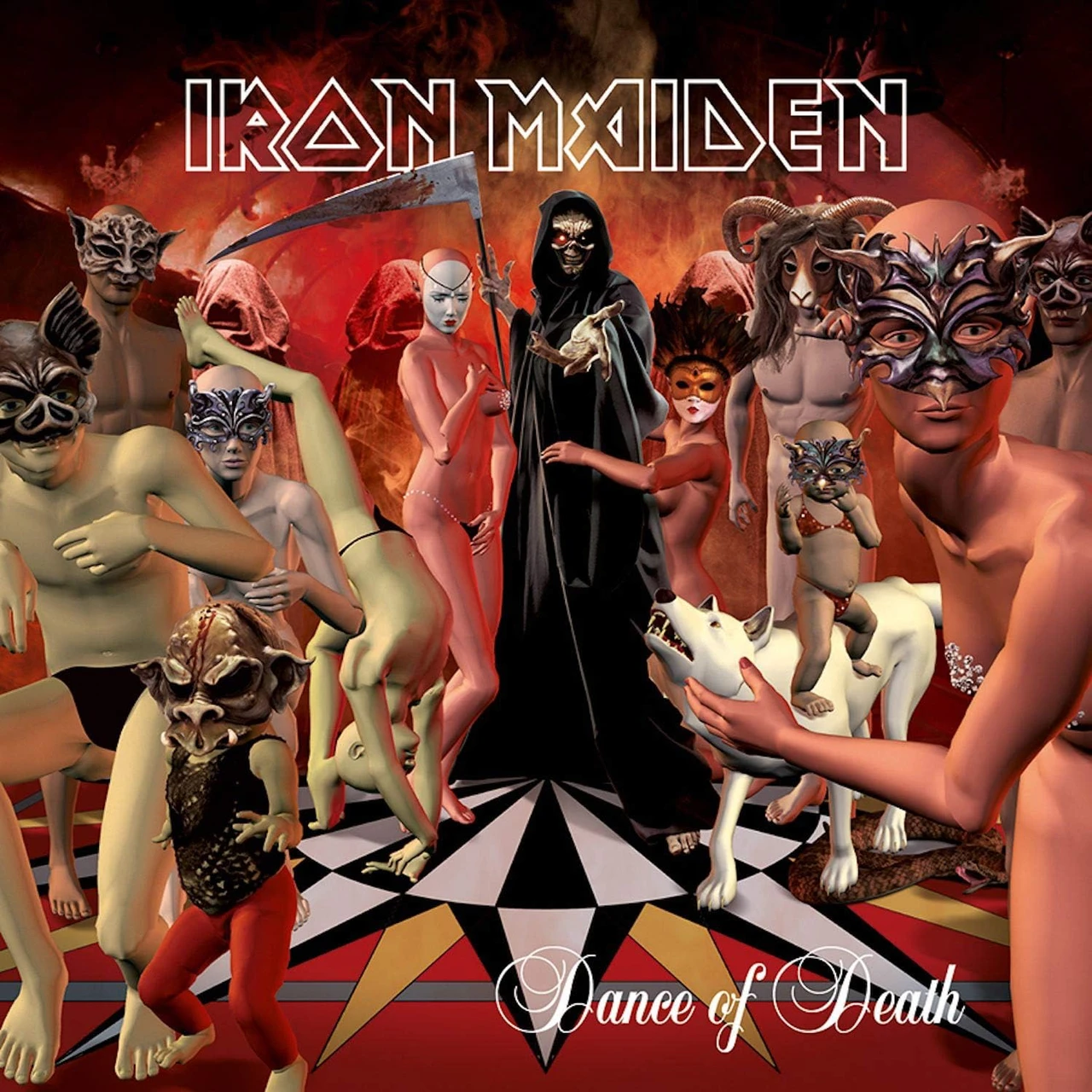 Iron Maiden 'Dance Of Death' 2LP Black Vinyl