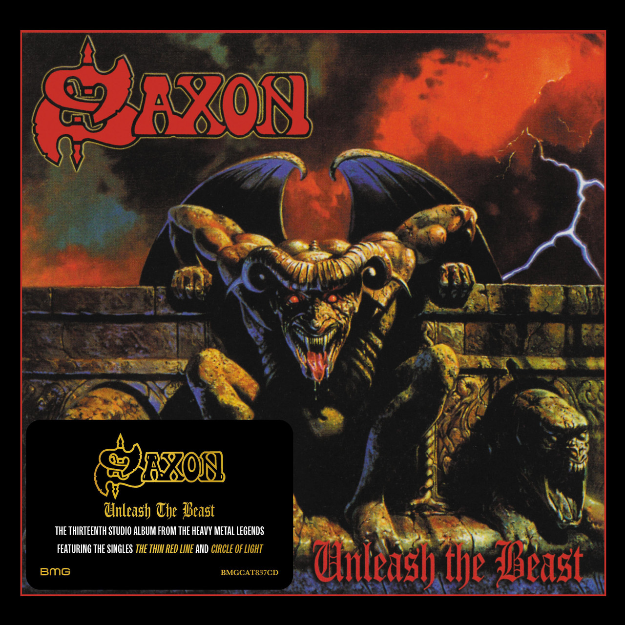 Saxon 'Unleash The Beast' CD Digisleeve