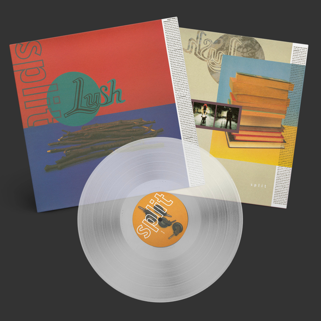 Lush 'Split' LP Clear Vinyl