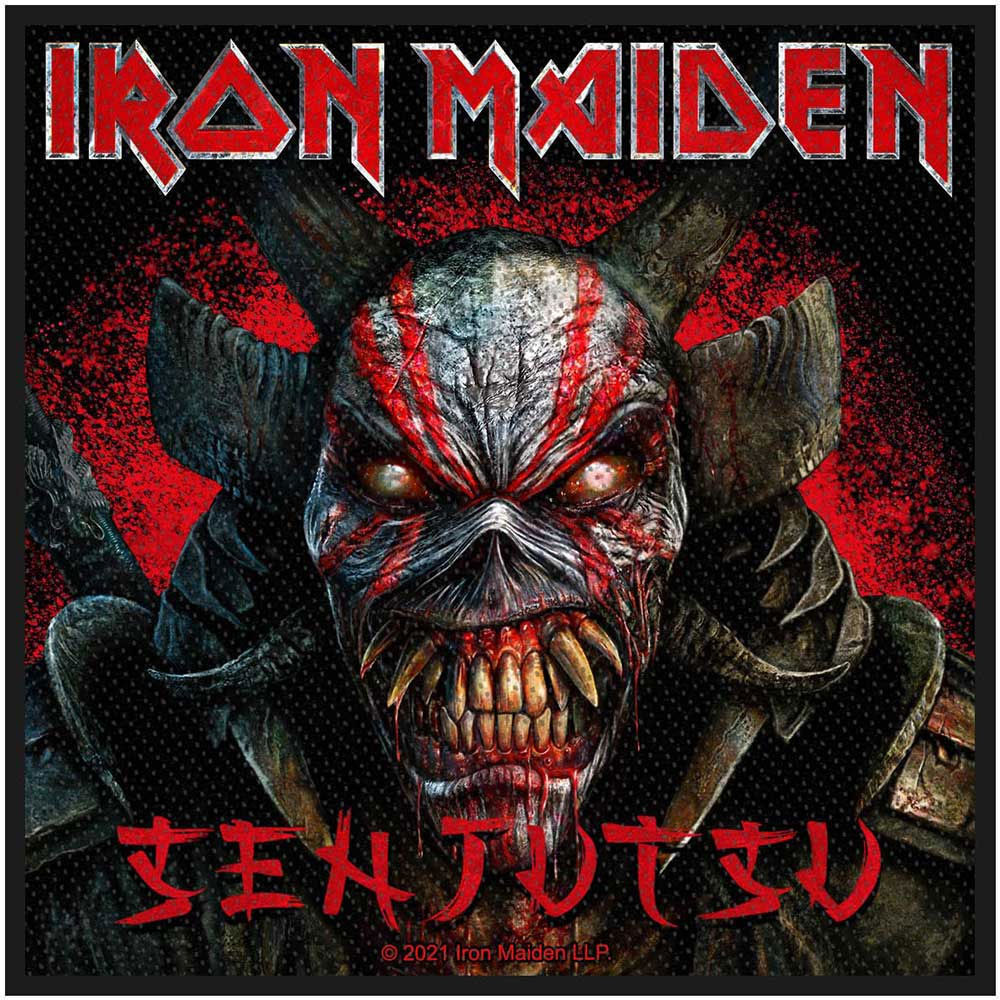 Iron Maiden 'Senjutsu Back Cover' Patch