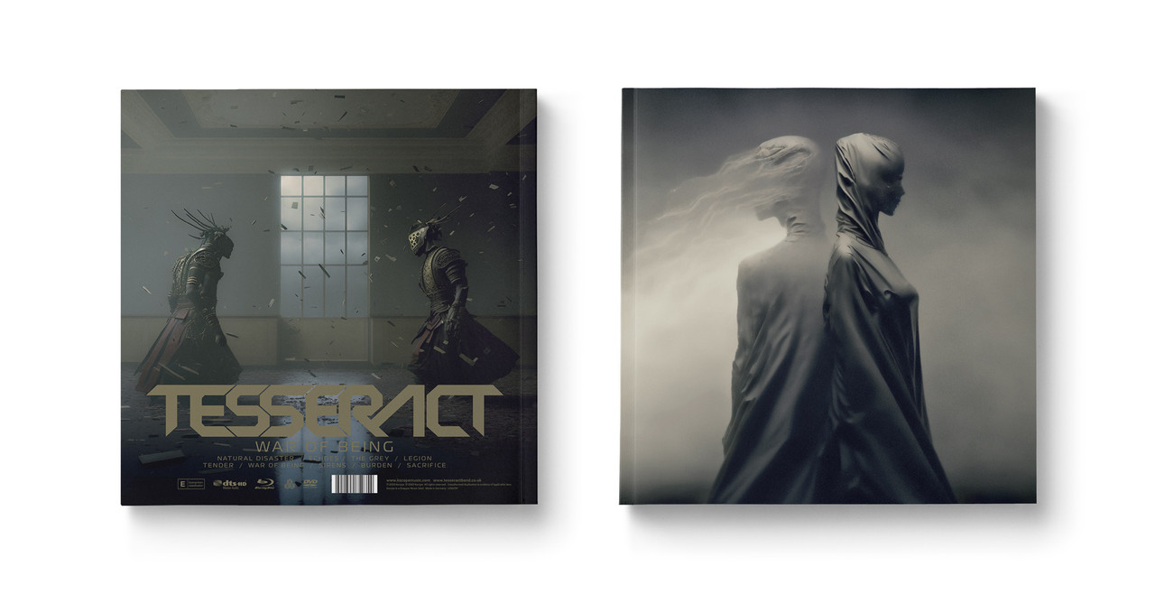 TesseracT 'War Of Being - The Strangeland' CD/DVD/Blu-Ray Hardback Book