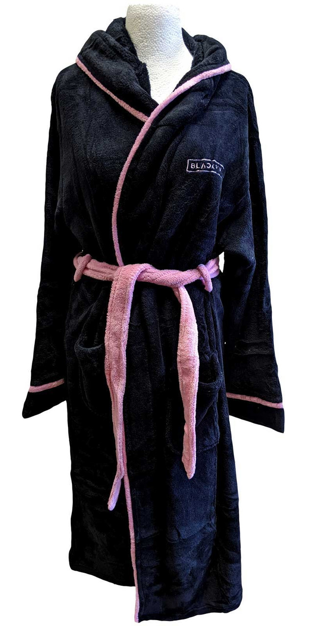 Blackpink 'Logo' (Black) Bathrobe