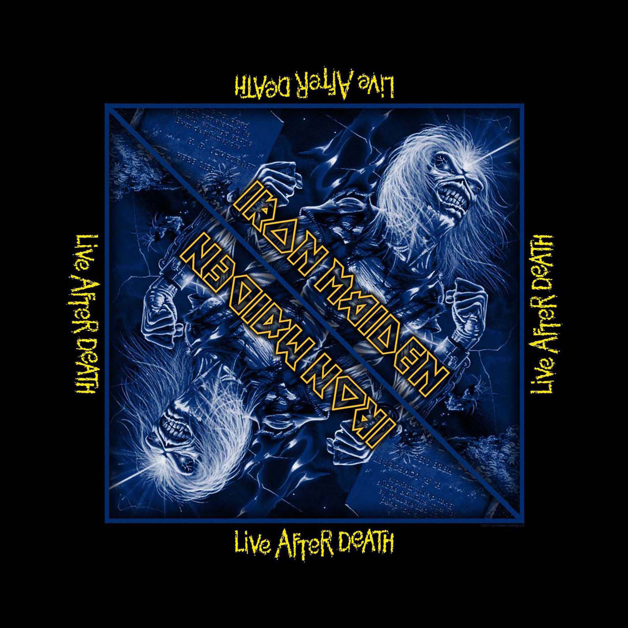 Iron Maiden 'Live After Death' Bandana | Eyesore Merch