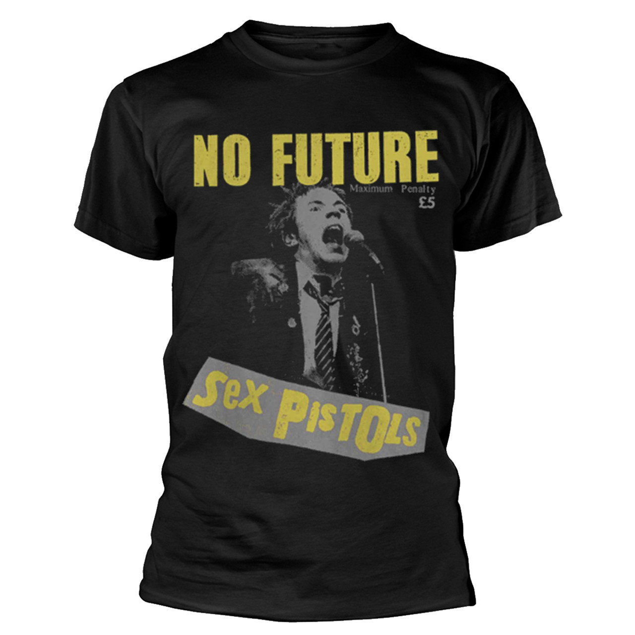 SEX PISTOLS NO FUTURE × NUMBER(N)INE Tee The Sex Pistols: No Future - Pink T-Shirt - Merchoid Canada