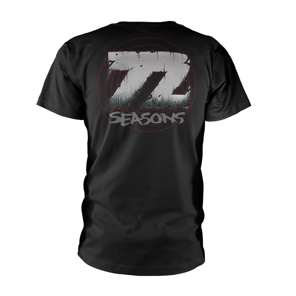 Metallica 'Skull Screaming 72 Seasons' (Black) T-Shirt Back