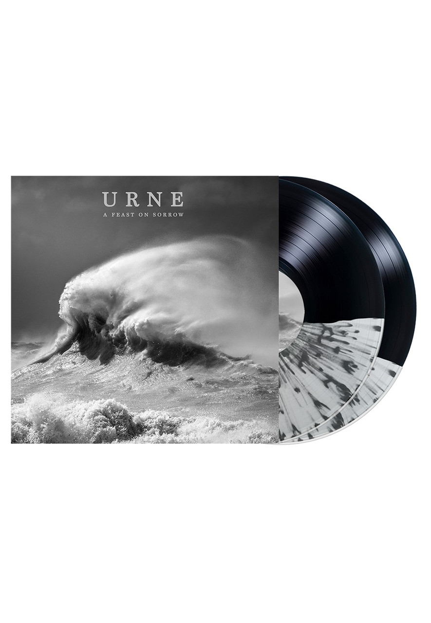 URNE 'A Feast On Sorrow' 2LP Black Clear Splatter Vinyl