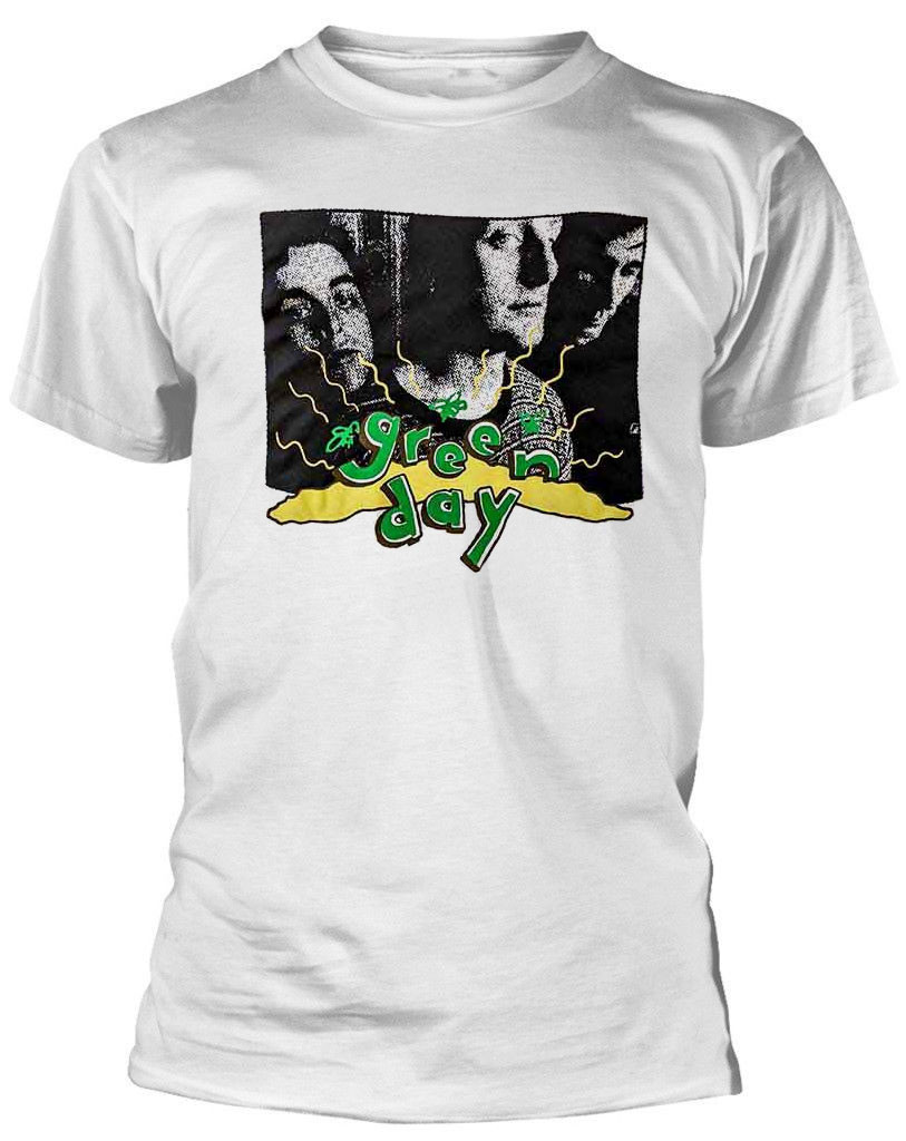 Green Day 'Dookie Photo' (White) T-Shirt