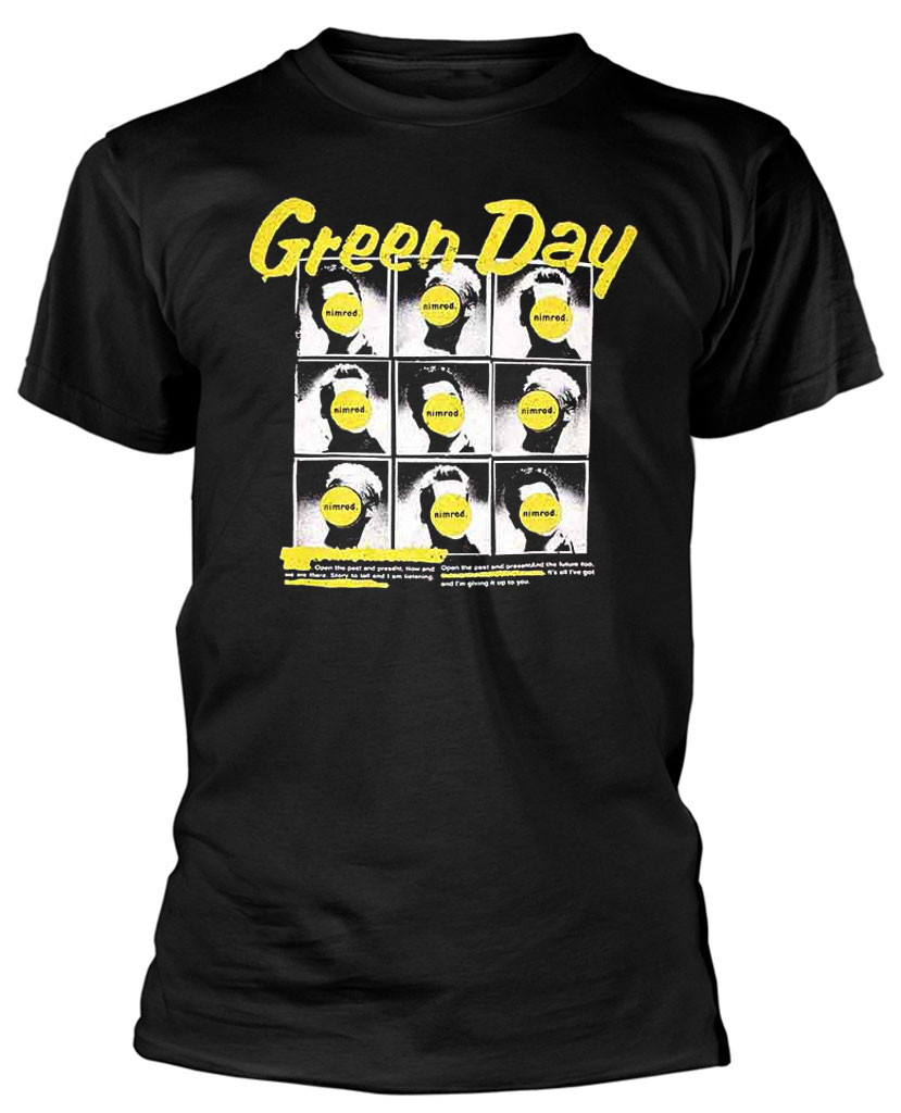 Green Day 'Nimrod' (Black) T-Shirt