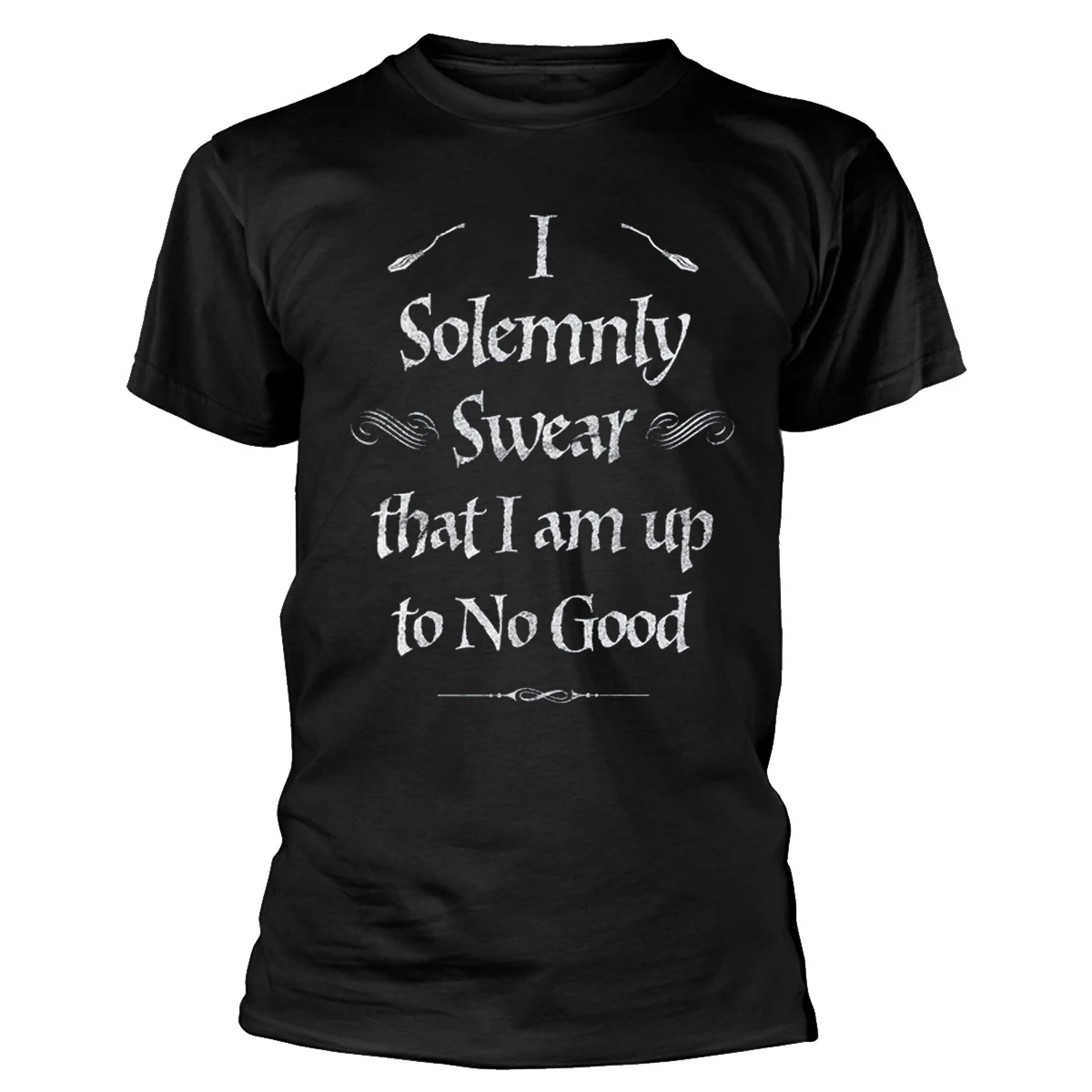 Harry Potter I Solemnly Swear Donna Giubbetto di jeans denim nero