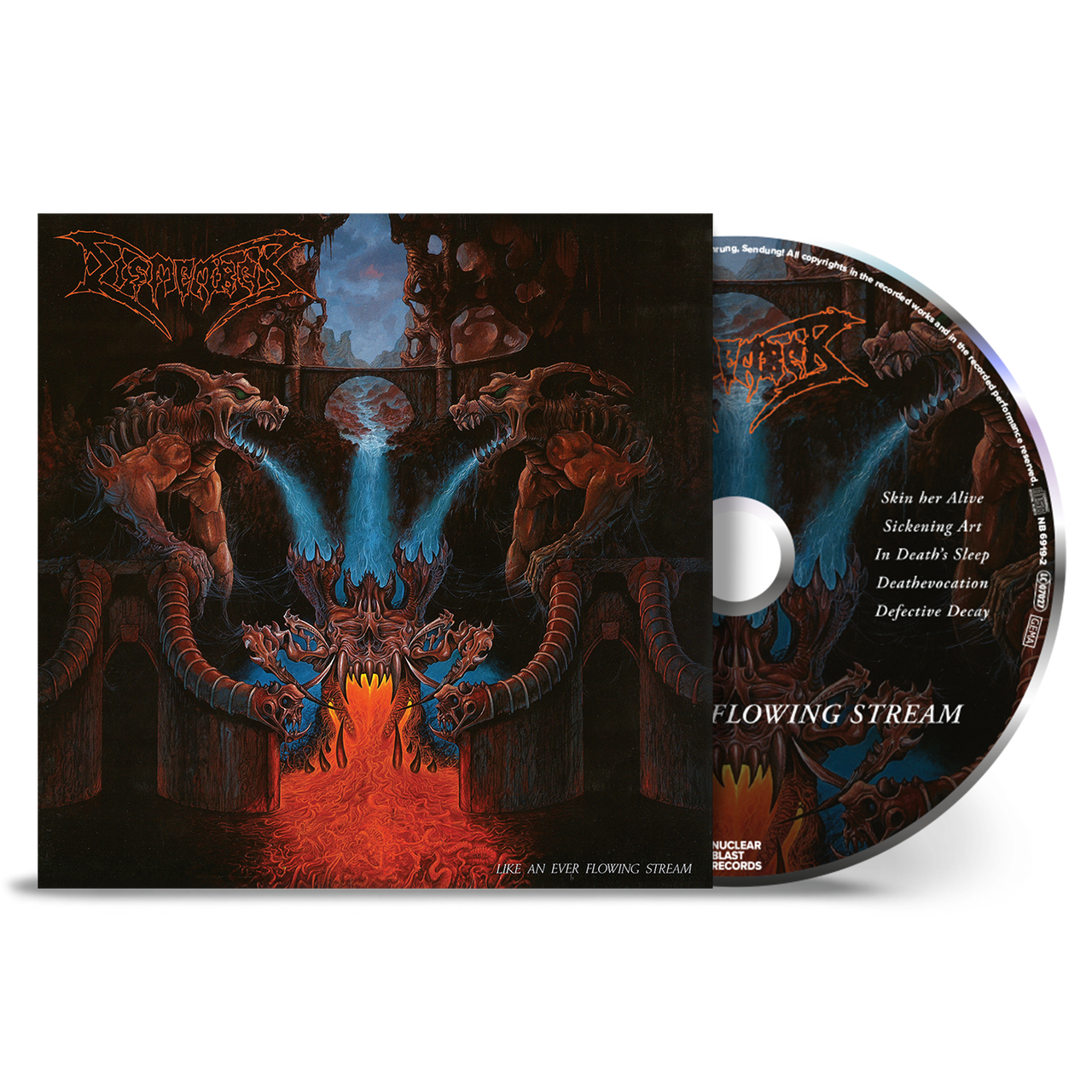 Dismember 'Like An Ever Flowing Stream' CD Jewel Case
